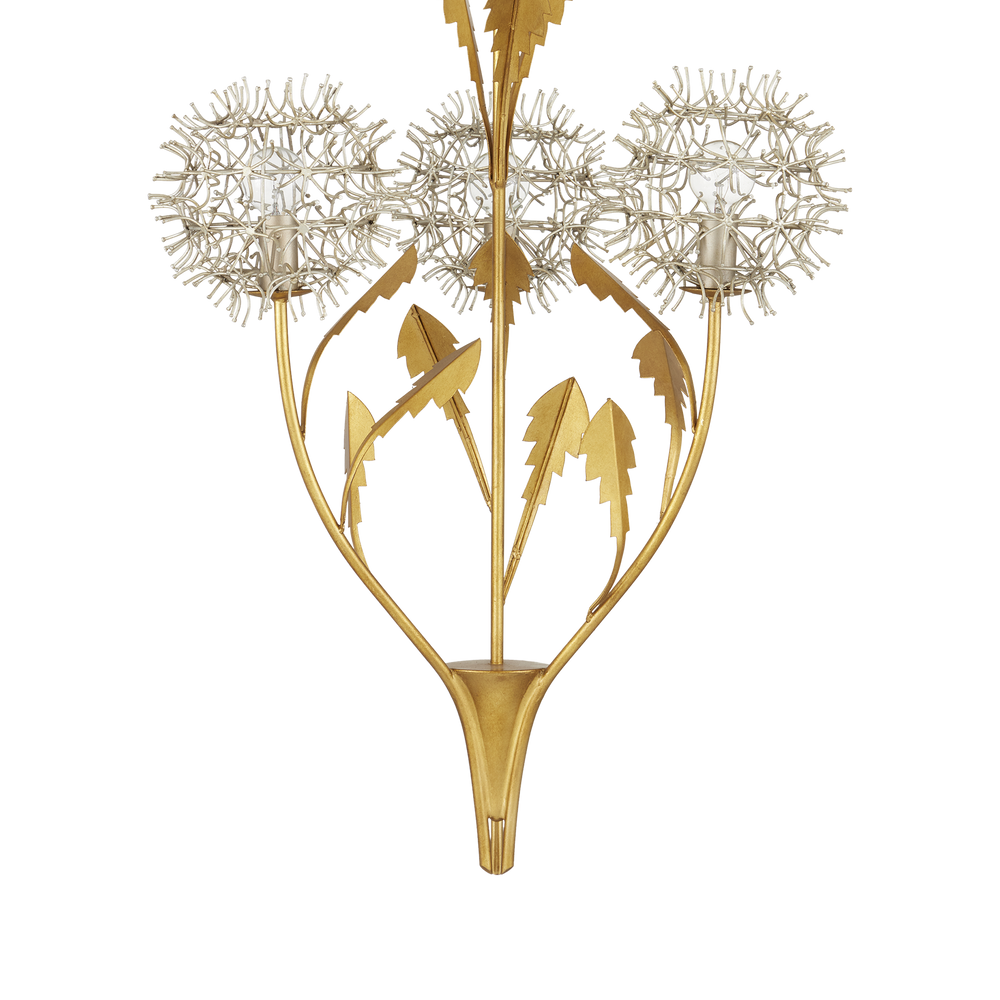 
                      
                        Dandelion Silver & Gold Pendant.
                      
                    