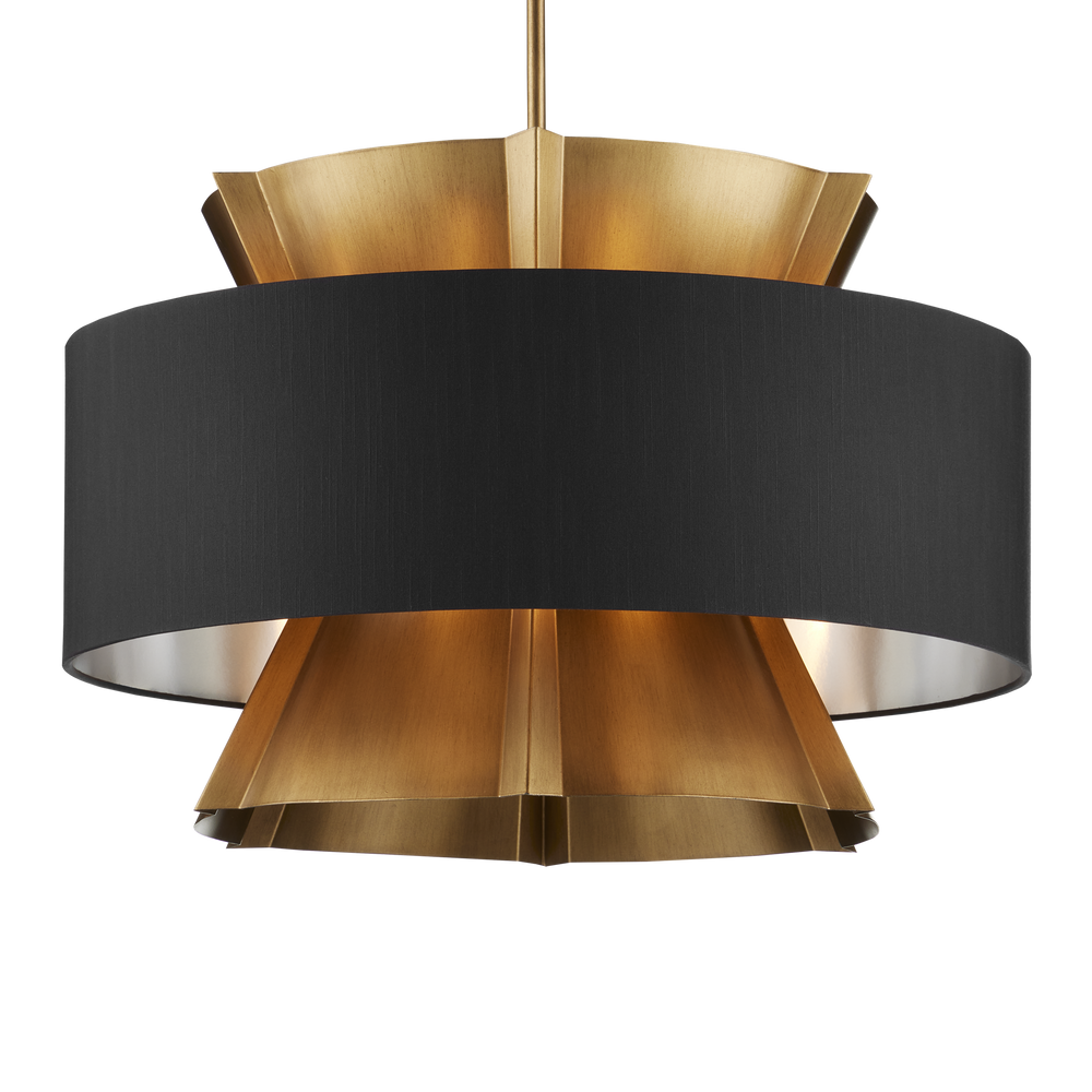 
                      
                        Oxenwood Brass & Black Chandelier
                      
                    
