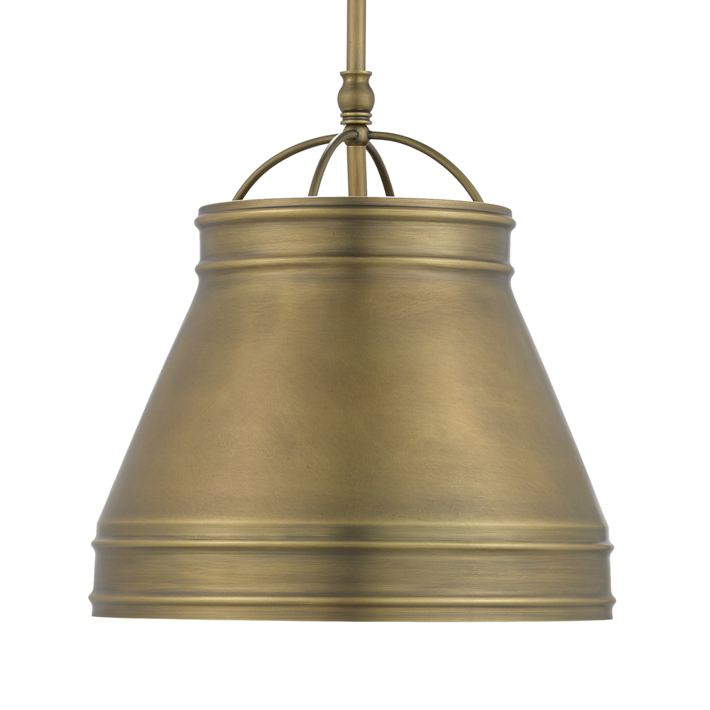 
                      
                        Lumley Brass Pendant.
                      
                    