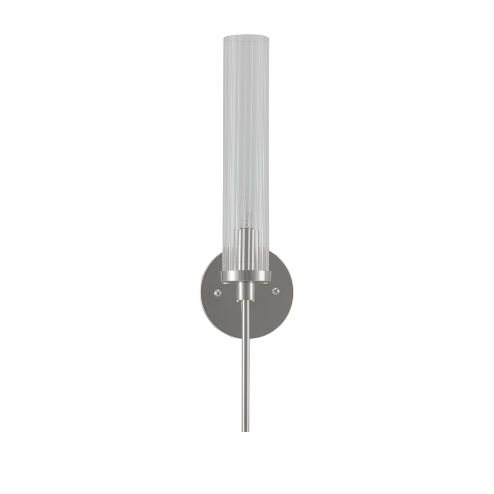 
                      
                        Bellings Nickel Wall Sconce.
                      
                    