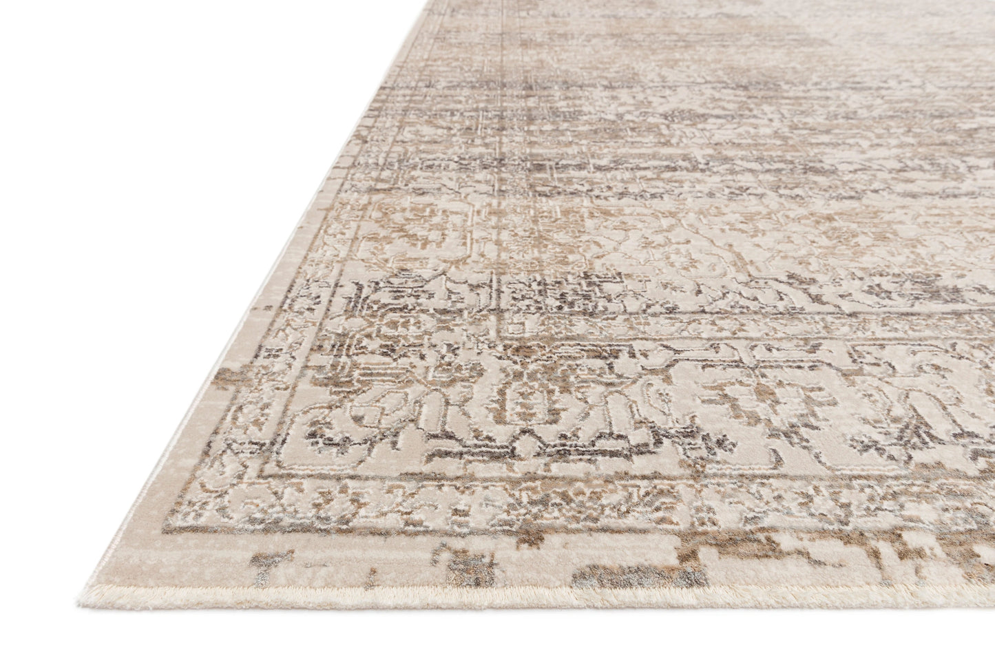 Loloi Homage Beige / Grey 18" x 18" Sample Rug
