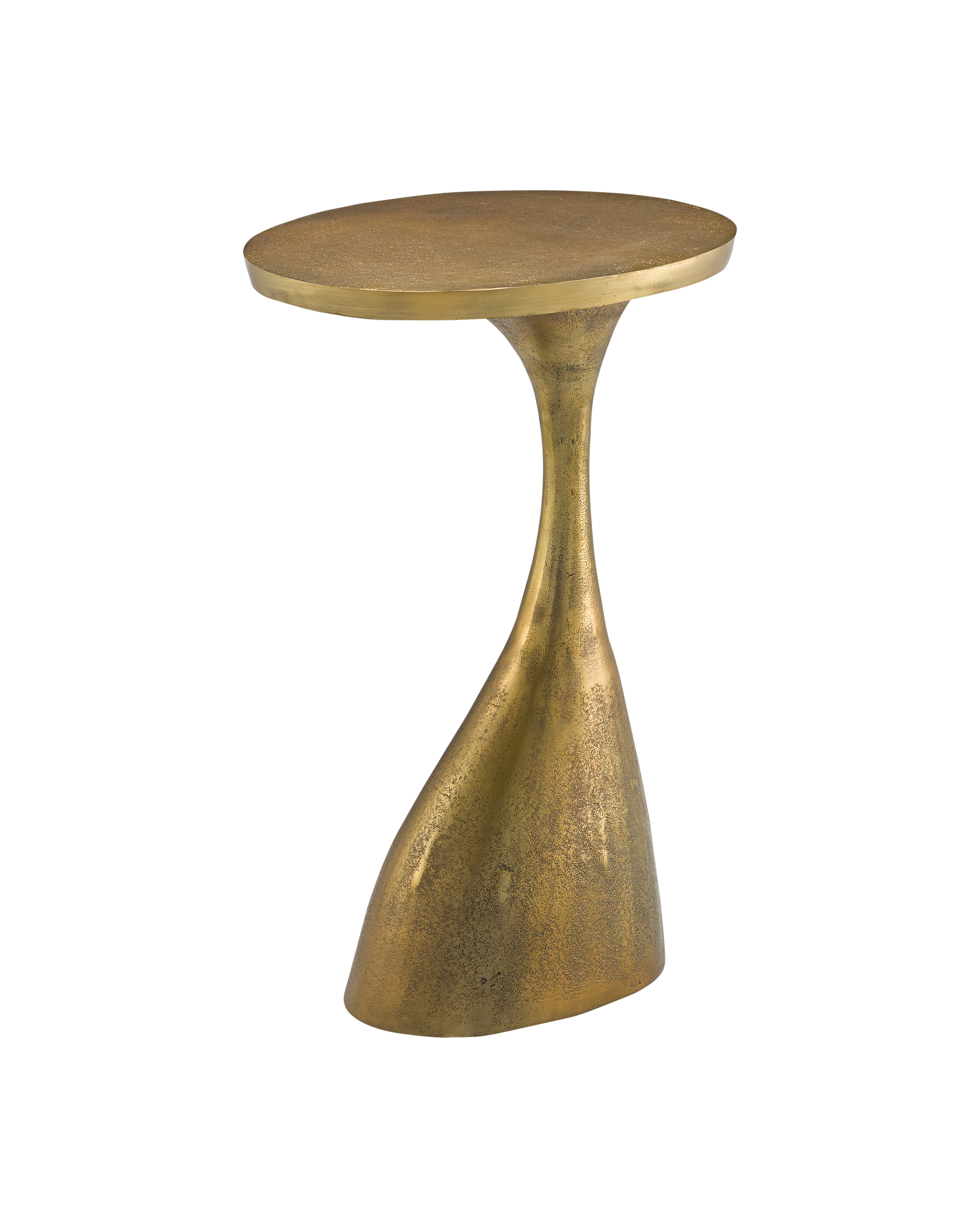 Ishaan Brass Accent Table