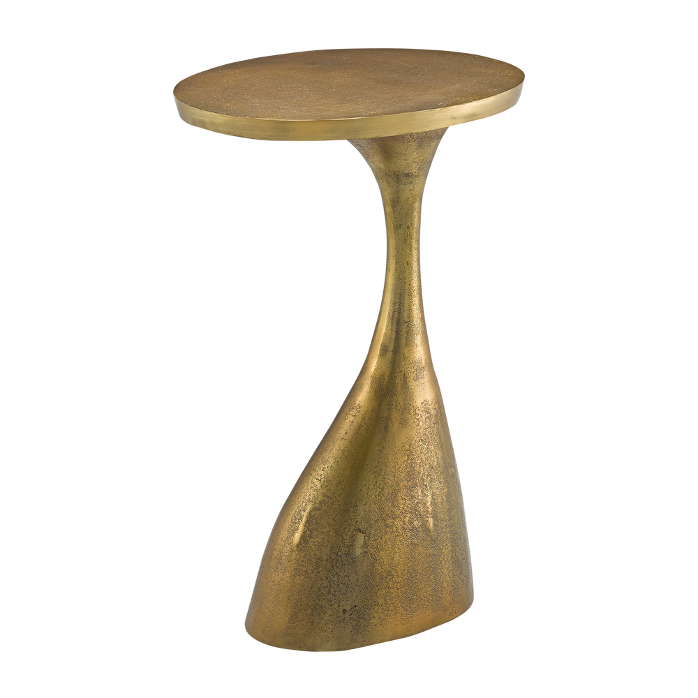 Ishaan Brass Accent Table