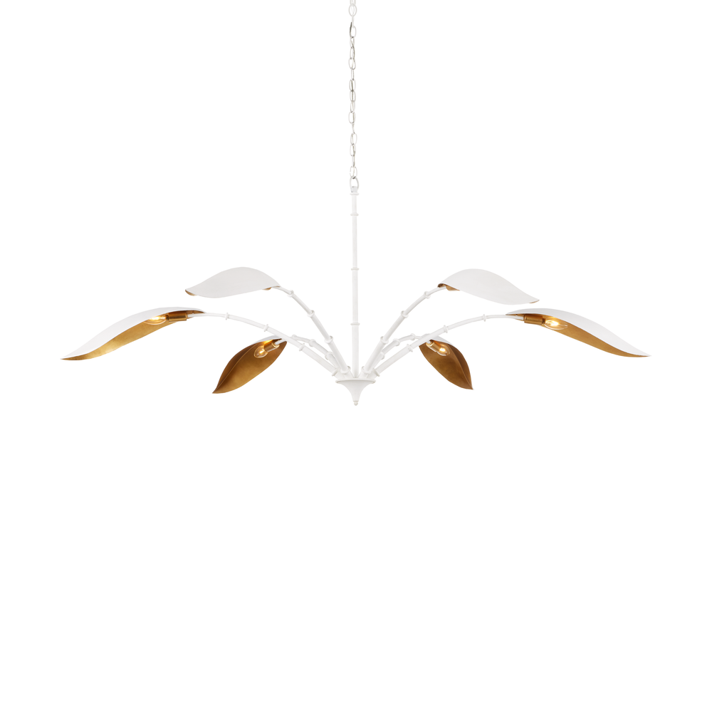 
                      
                        Yuriko White Chandelier
                      
                    