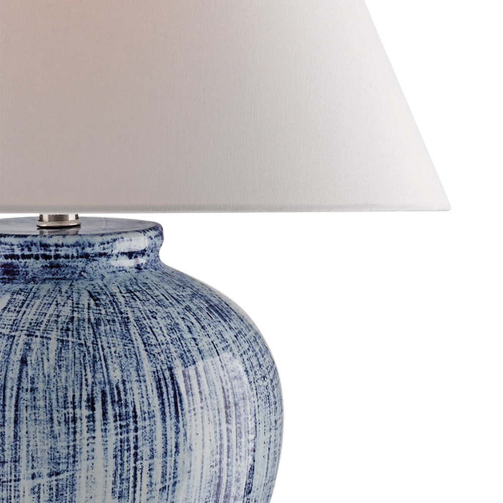 Malaprop Blue Table Lamp.