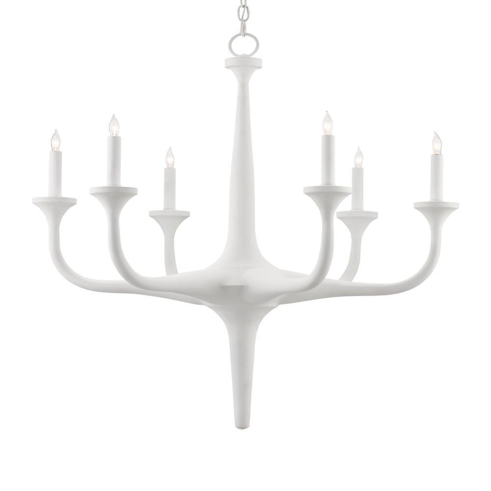 Albion White Chandelier