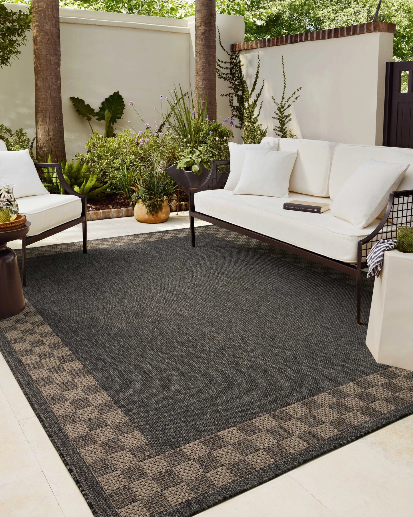 Chris Loves Julia x Loloi Providence Charcoal / Natural 9'-2" x 13' Area Rug