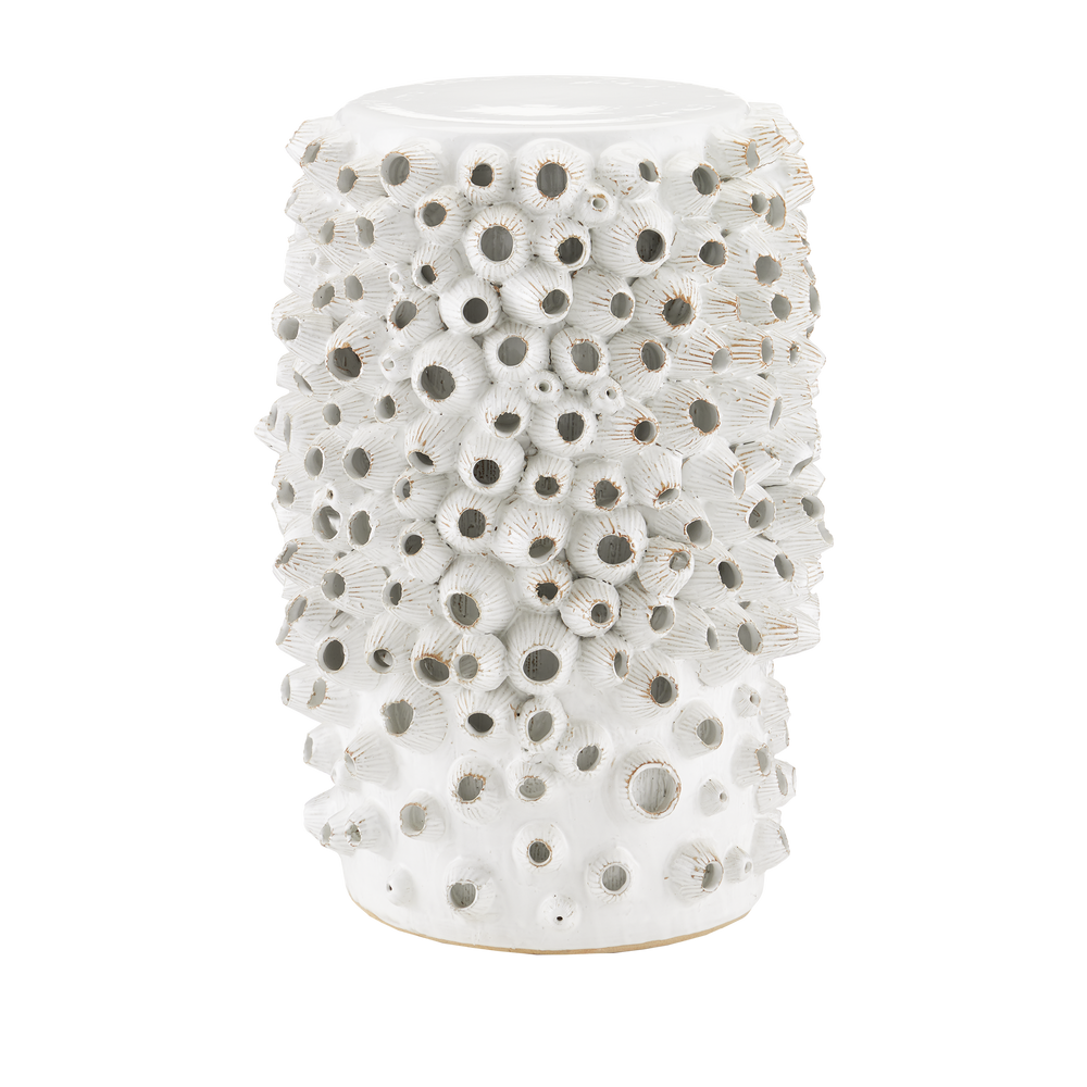 Barnacle White Accent Table
