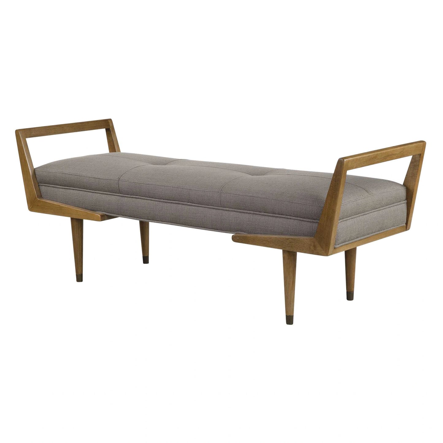 Uttermost Waylon Mid-Century Modern Bench