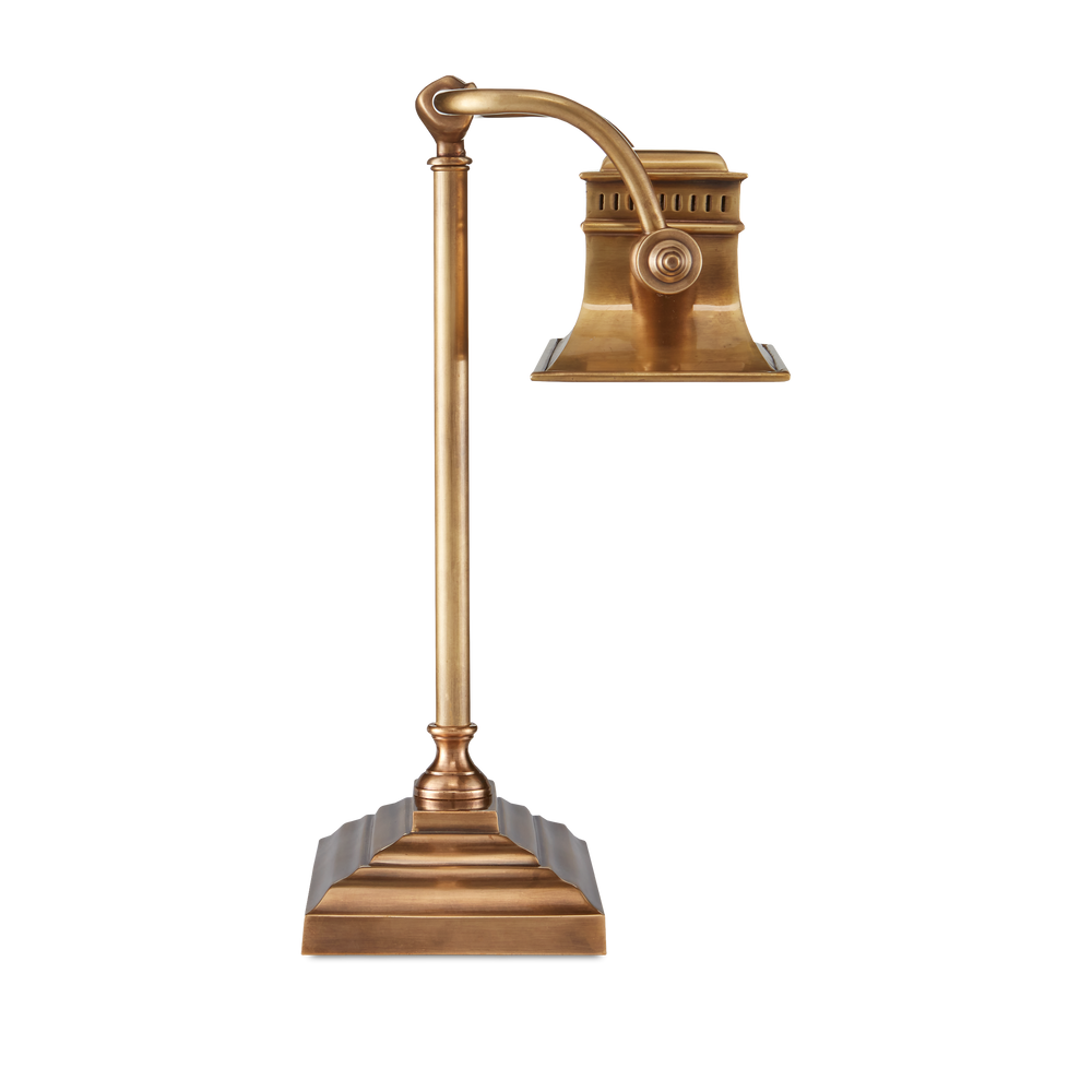 
                      
                        Malvasia Brass Desk Lamp.
                      
                    