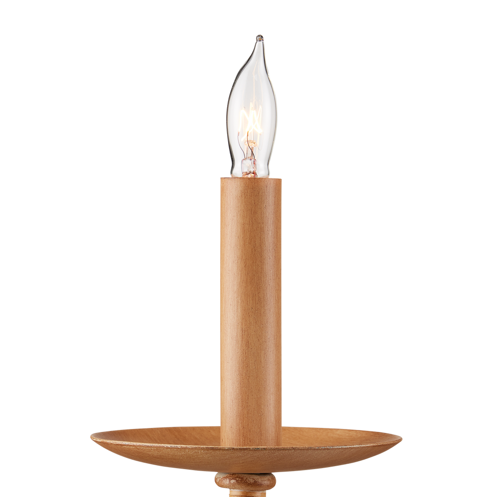 Saxon Linear Tan  Chandelier