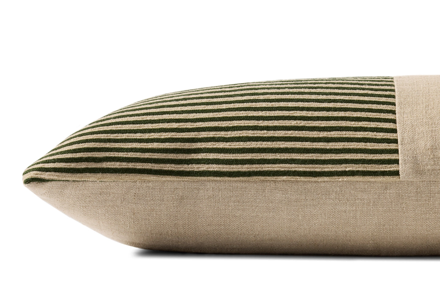 Loloi Green 12" x 46" Cover w/Down Pillow