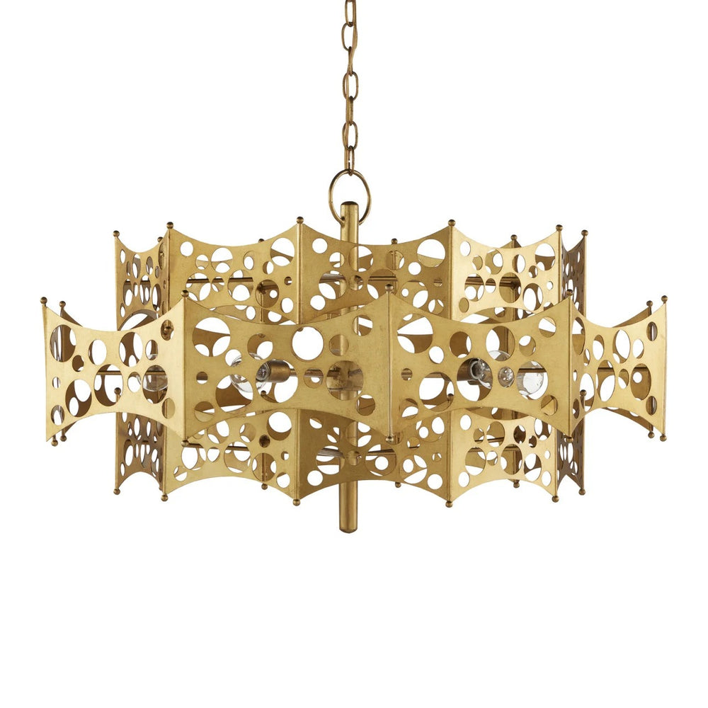 
                      
                        Emmental Gold Chandelier
                      
                    