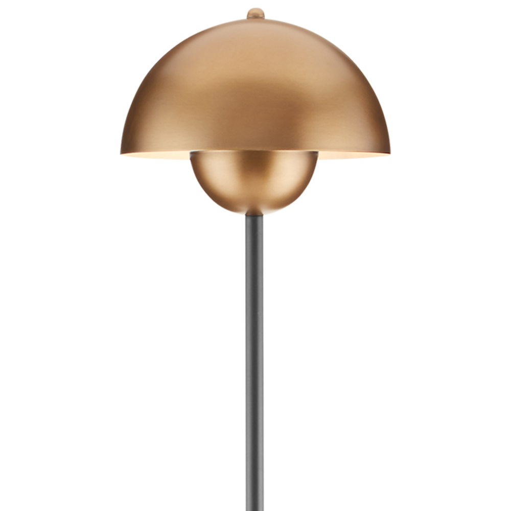 La Rue Brass Floor Lamp