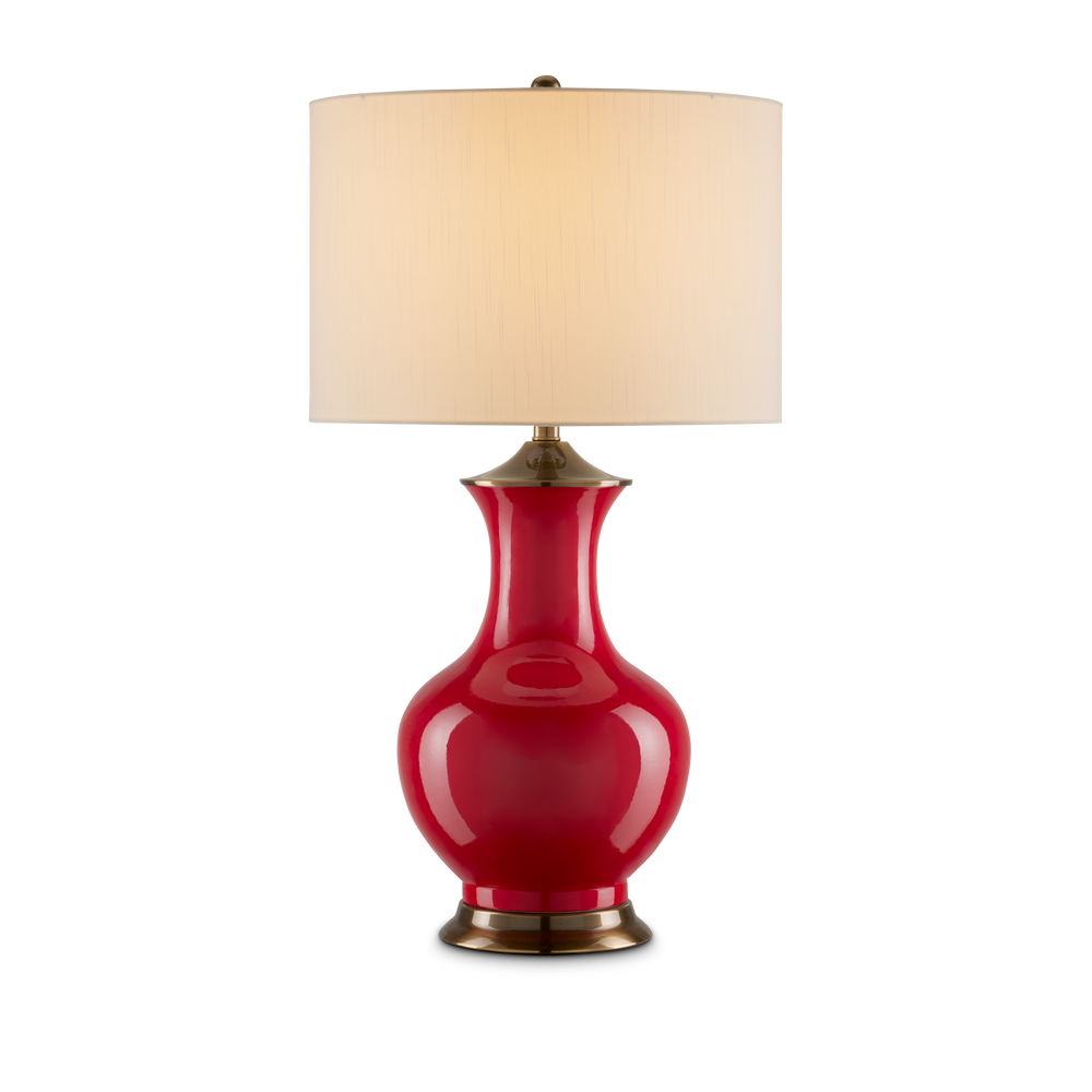 Lilou Red Table Lamp.