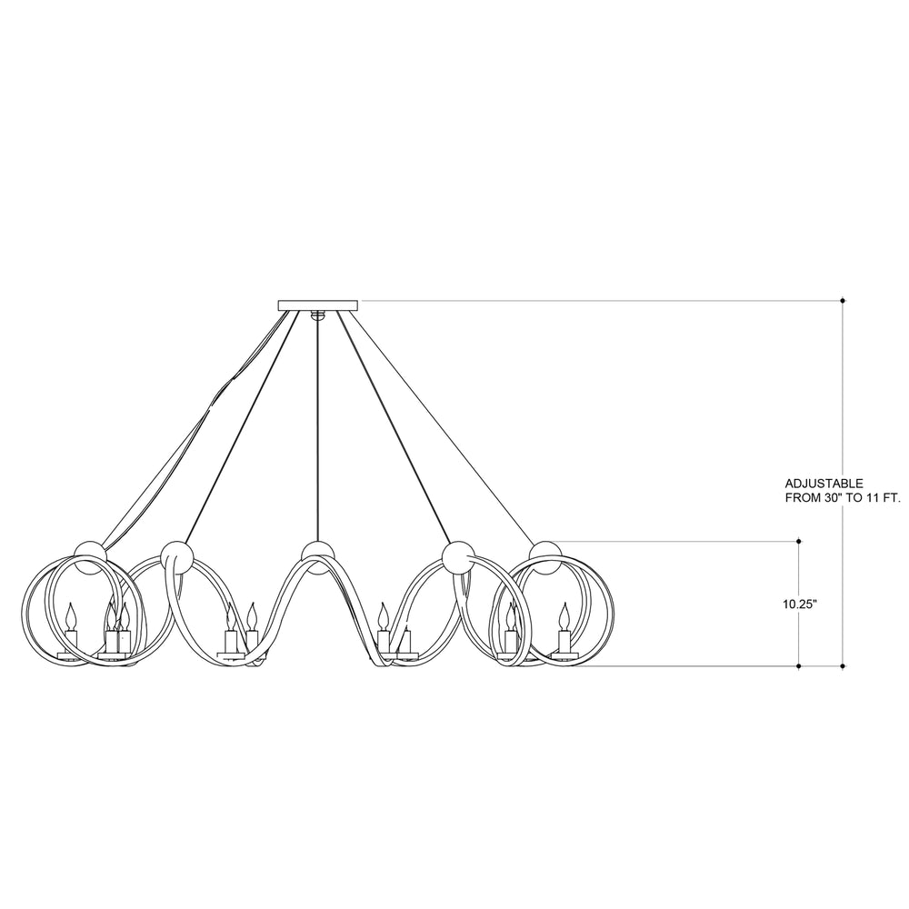 
                      
                        Ringmaster Silver Chandelier
                      
                    