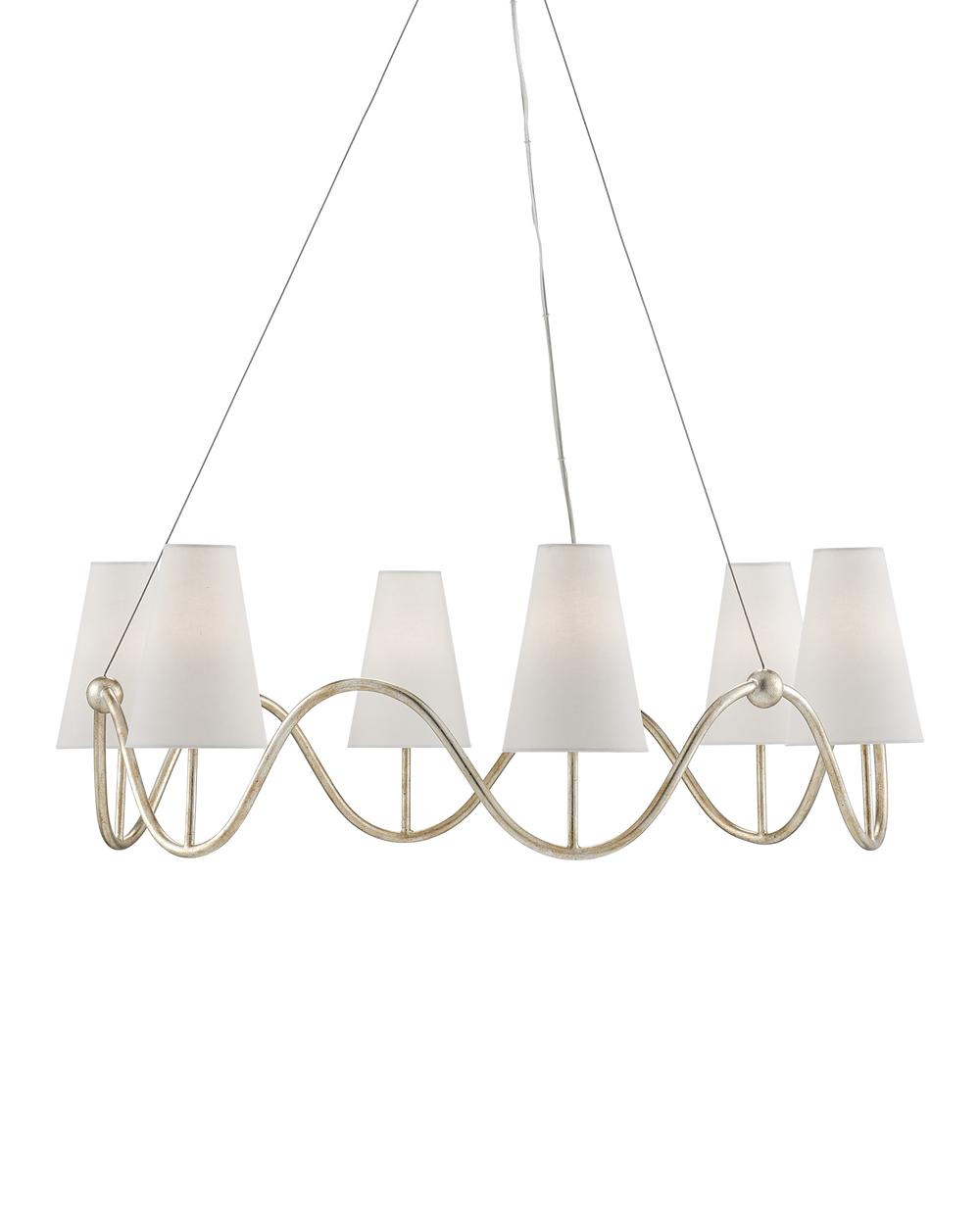 Kadir Silver Chandelier