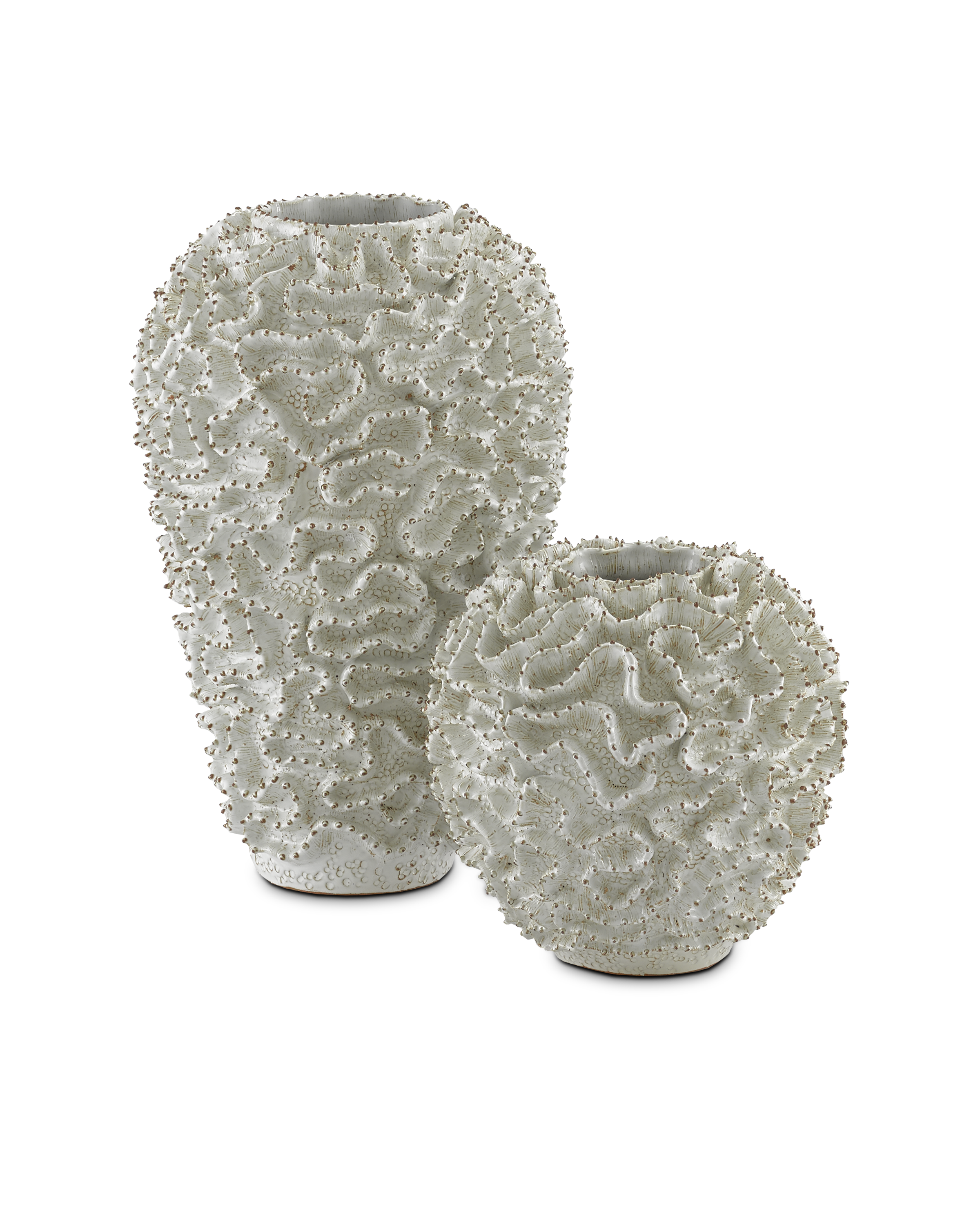 Swirl Small White Vase - Thumbnail 2