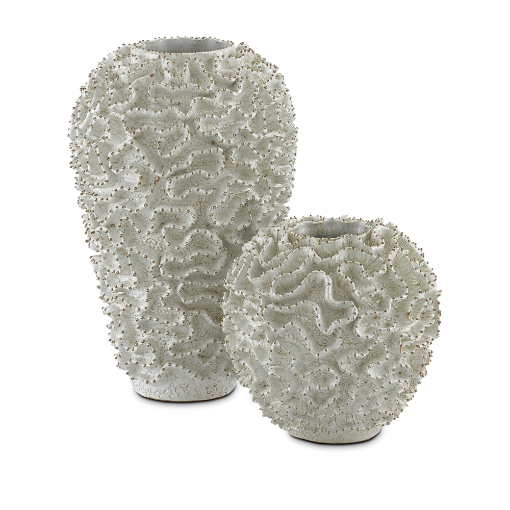 
                      
                        Swirl Small White Vase.
                      
                    