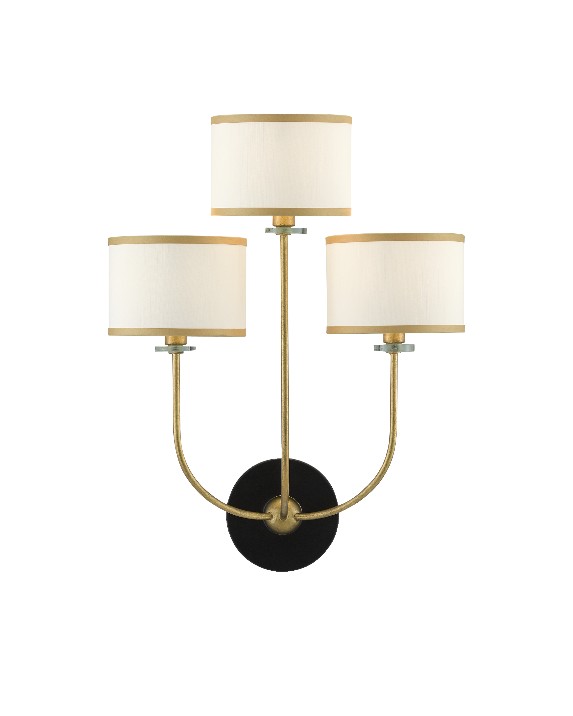 Croydon Brass Wall Sconce - Thumbnail 2