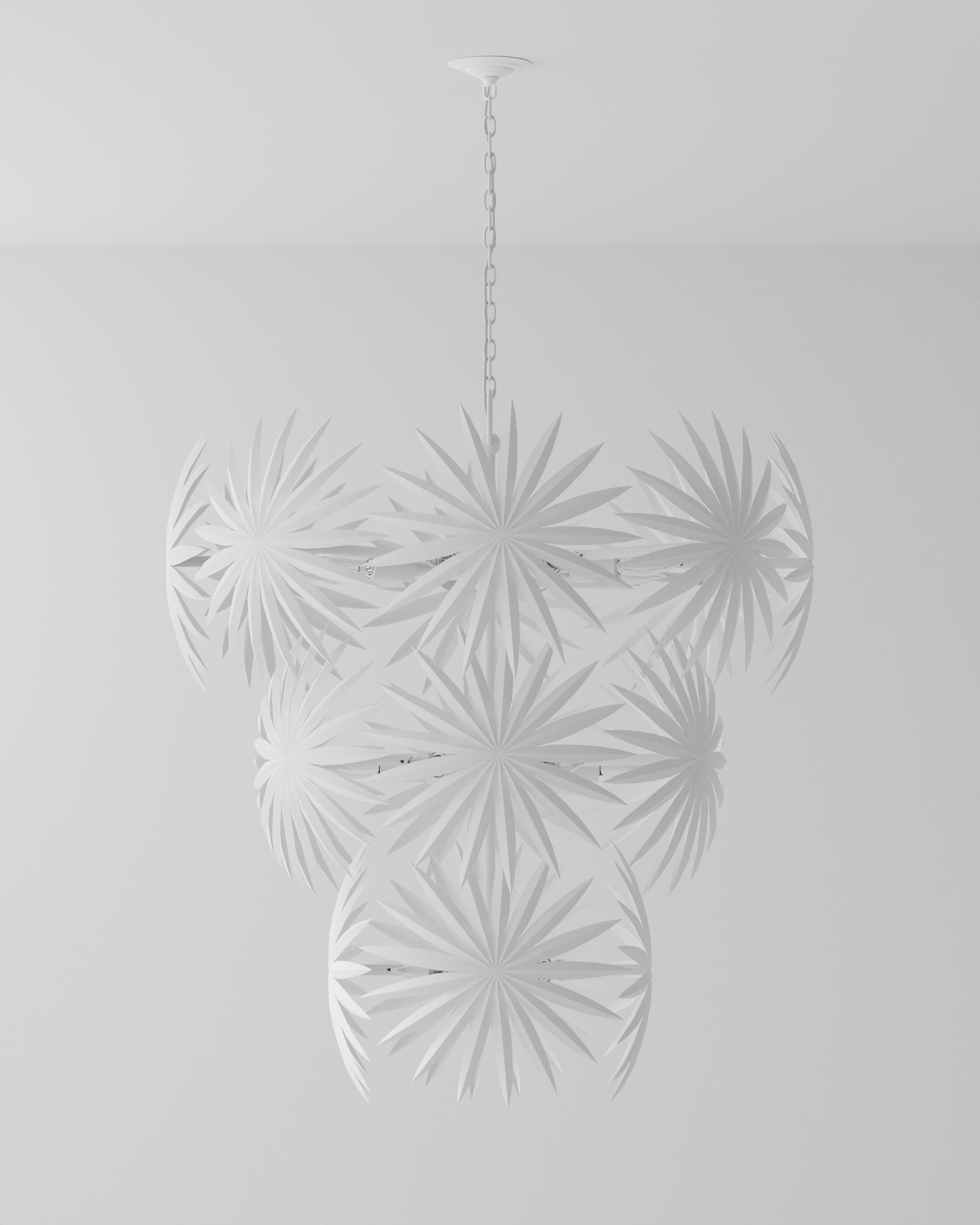 Currey & Company Bismarkia Chandelier - Thumbnail 4