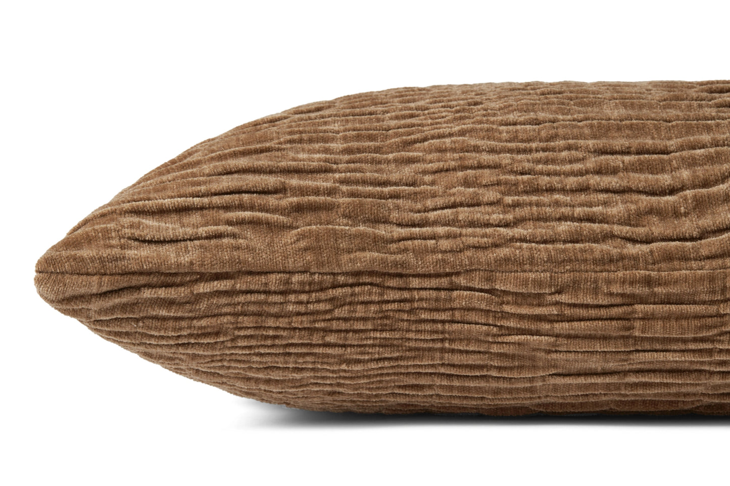 Loloi Brown 22'' x 22'' Cover w/Poly Pillow