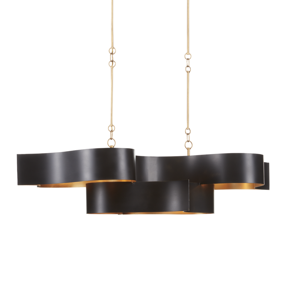 
                      
                        Grand Lotus Oval Black Chandelier
                      
                    