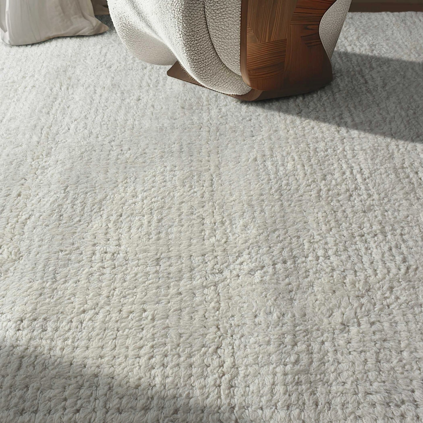 Uttermost Clayhill Ivory White 8 X 10 Rug