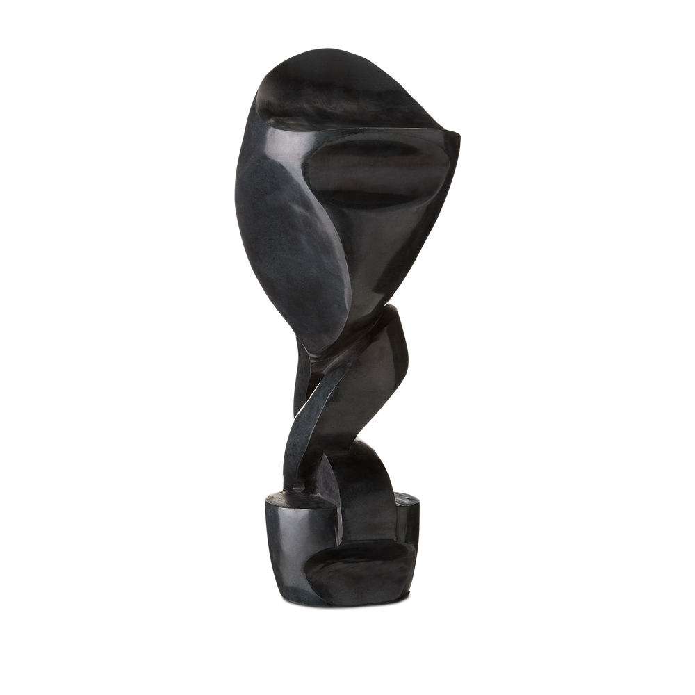 
                      
                        Roland Black Marble Abstract Sculpture.
                      
                    