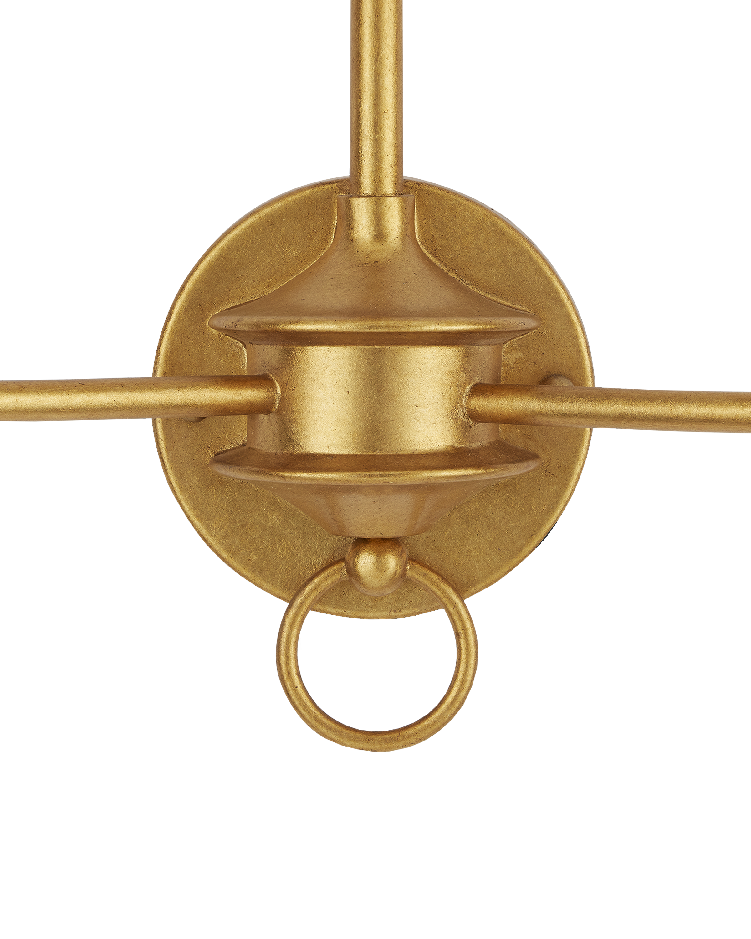 Nottaway Gold Double-Light Wall Sconce - Thumbnail 5