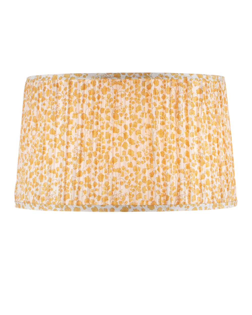 Maiden Fern Yellow Tapered Lamp Shade.