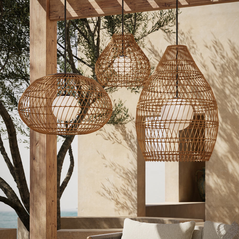
                      
                        Fishtrap Outdoor Pendant.
                      
                    