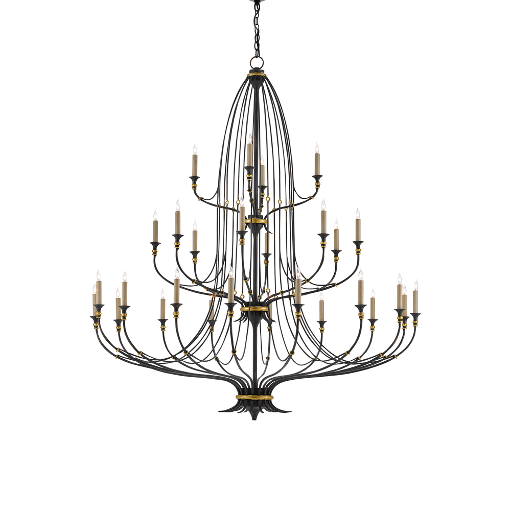 
                      
                        Folgate Grande Black Chandelier
                      
                    