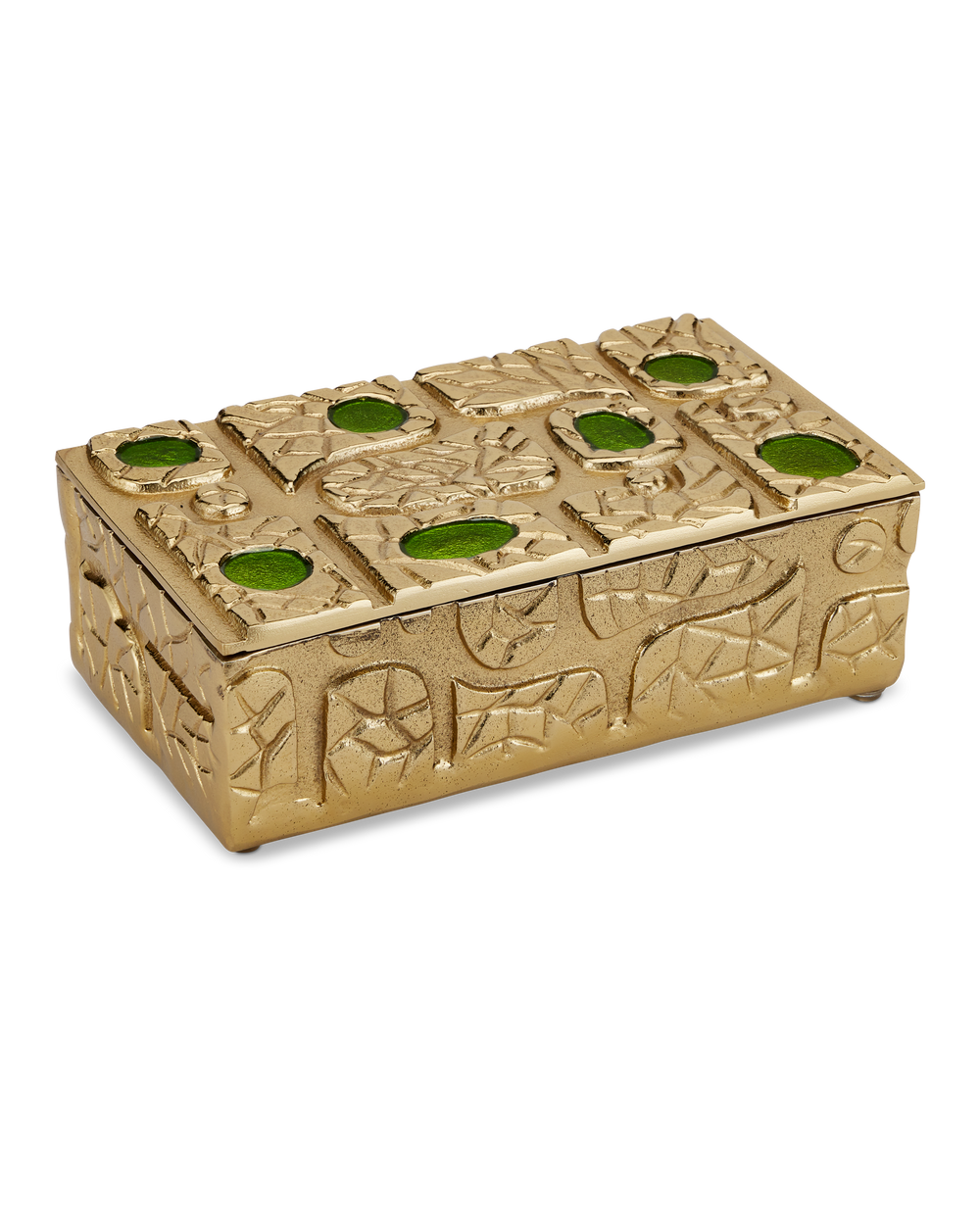 Beau Monde Gold & Green Box.