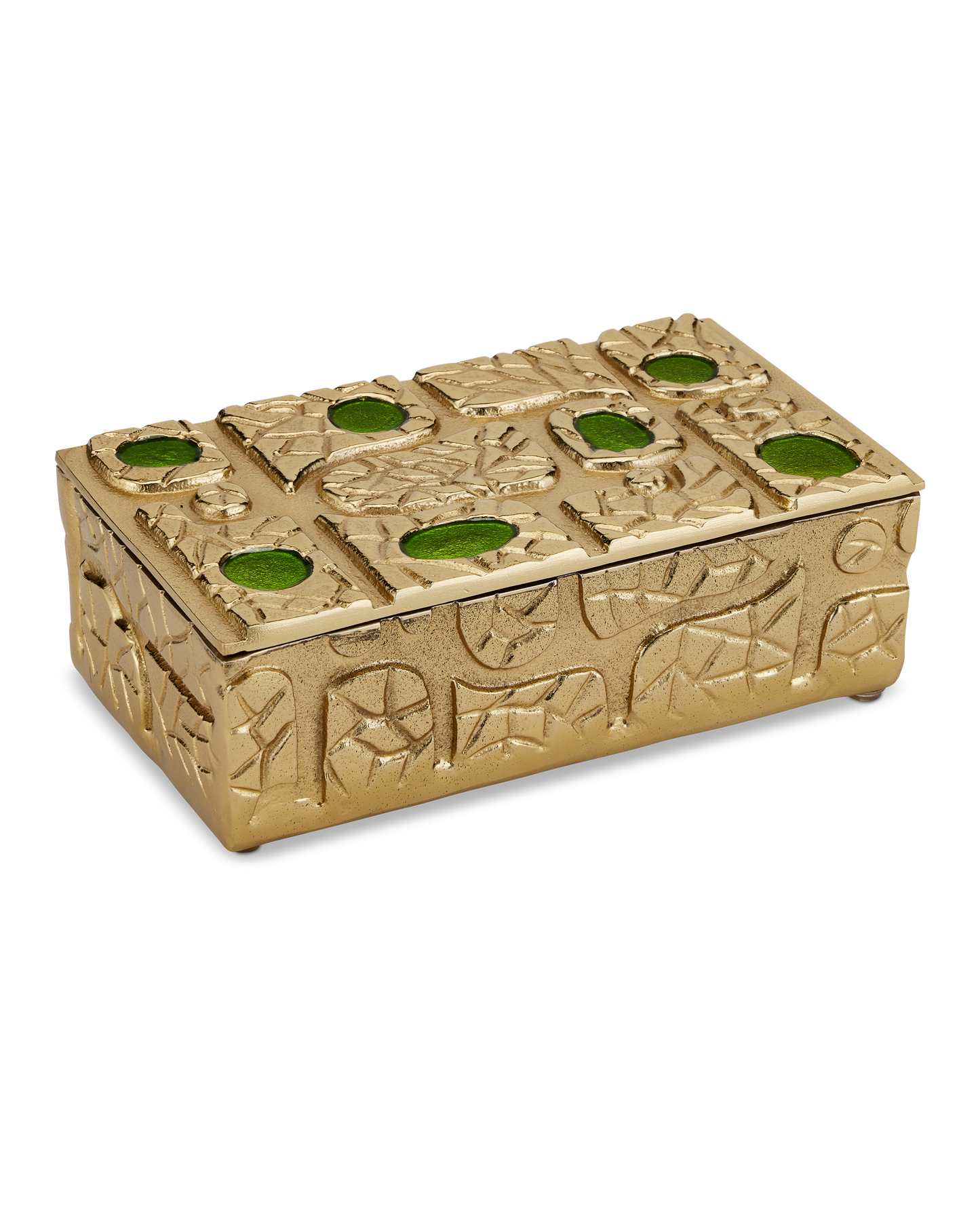 Beau Monde Gold & Green Box.