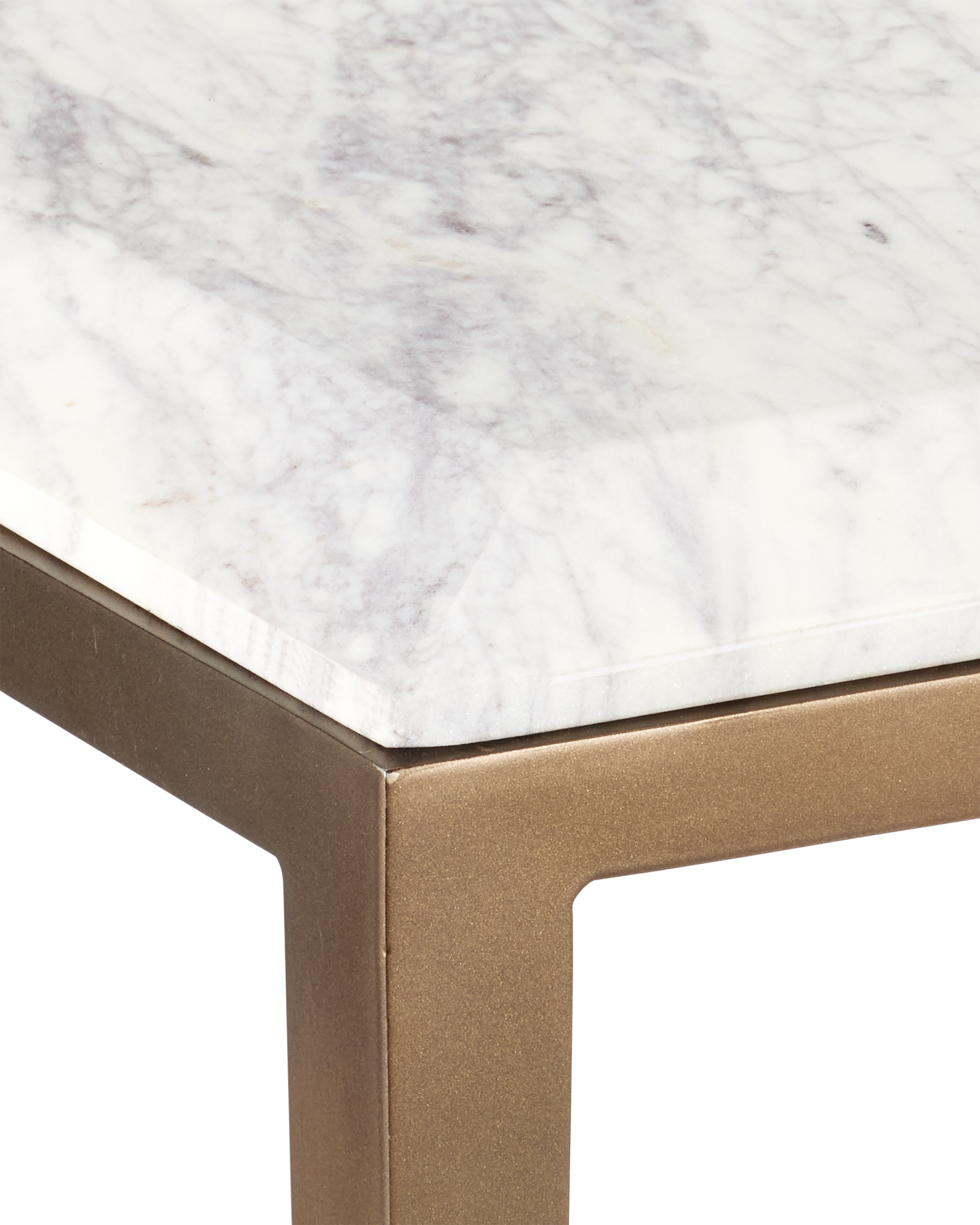 Oblique Marble Side Table - Thumbnail 5