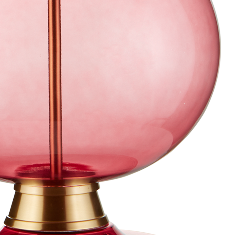 Jocasta Red Table Lamp.