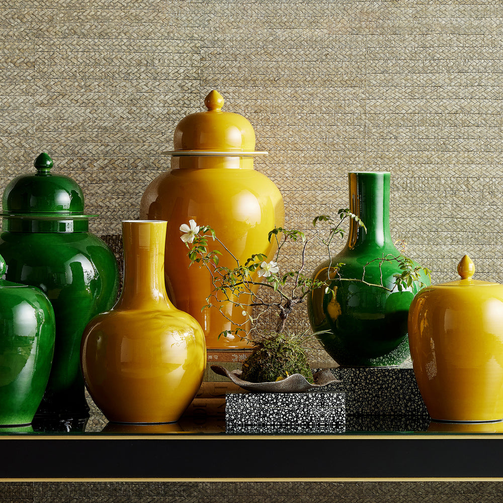 
                      
                        Imperial Green Long Neck Vase.
                      
                    