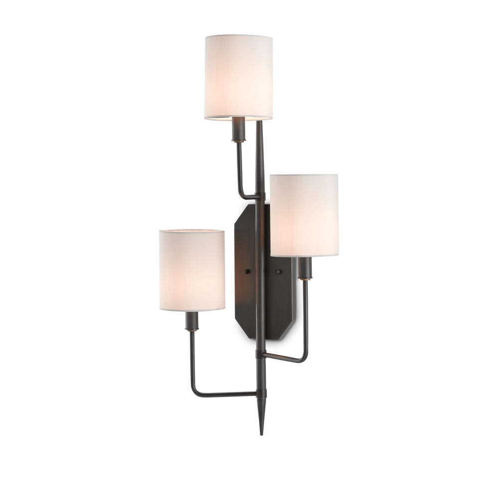Knowsley Bronze Wall Sconce, Right