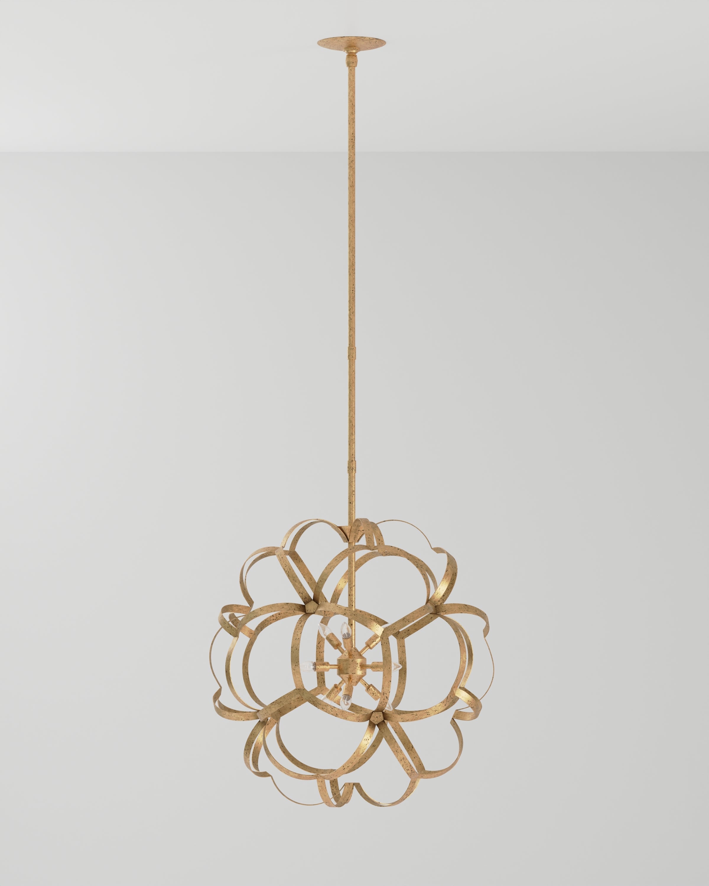 Sappho Gold Orb Chandelier - Thumbnail 2