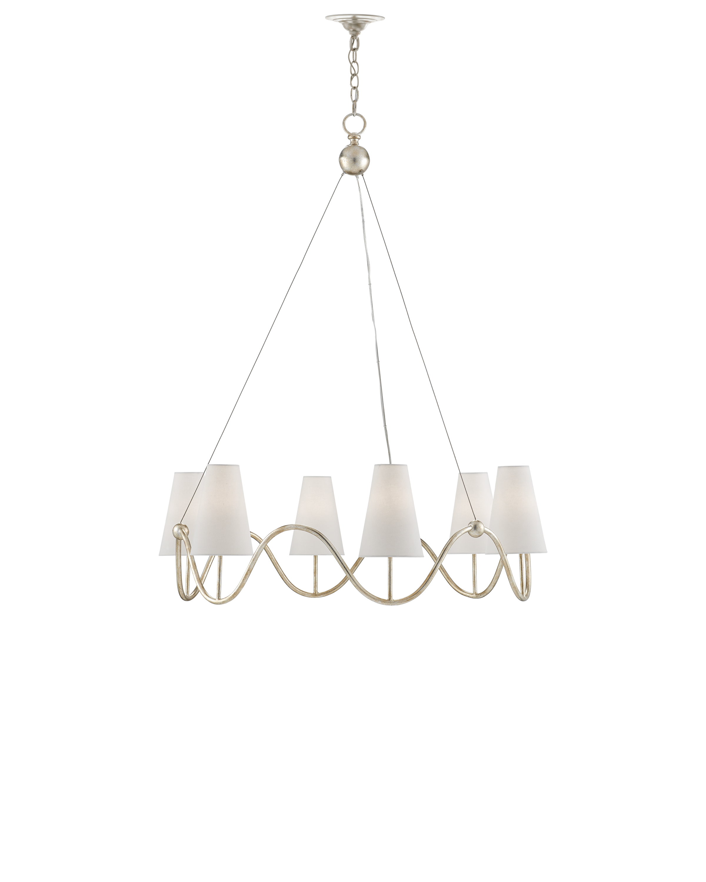Kadir Silver Chandelier