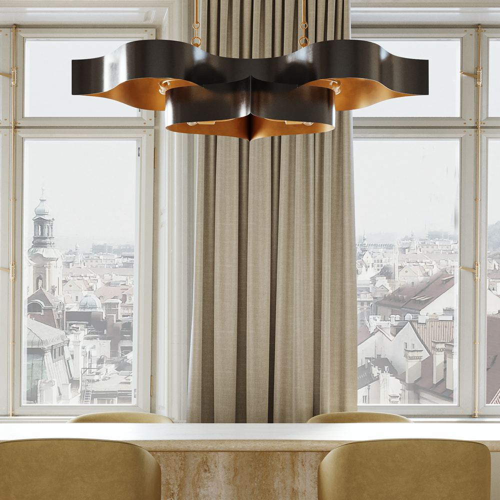 
                      
                        Grand Lotus Oval Black Chandelier
                      
                    