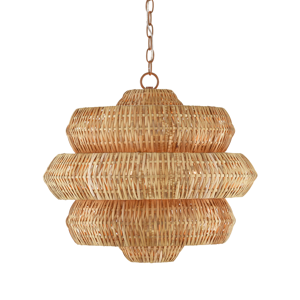 Antibes Small Natural Chandelier
