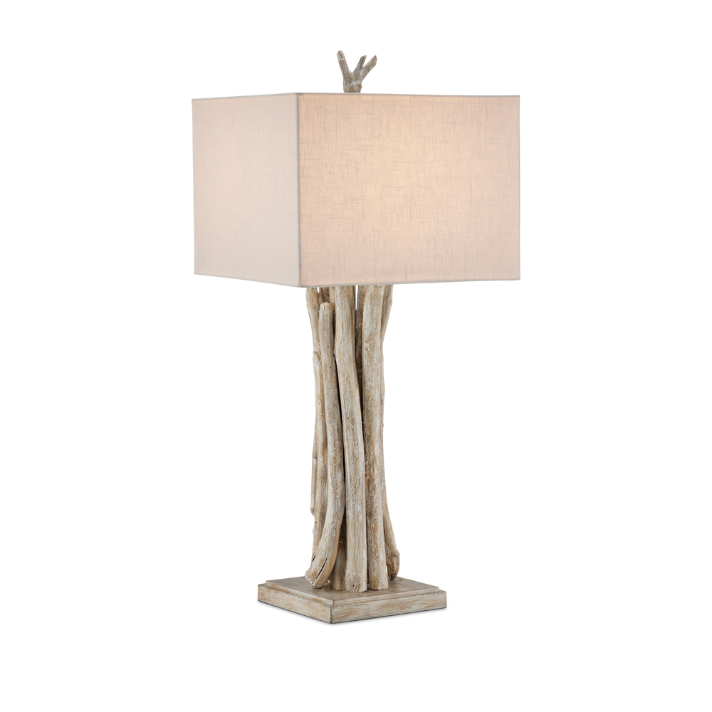 Driftwood Whitewash Table Lamp.