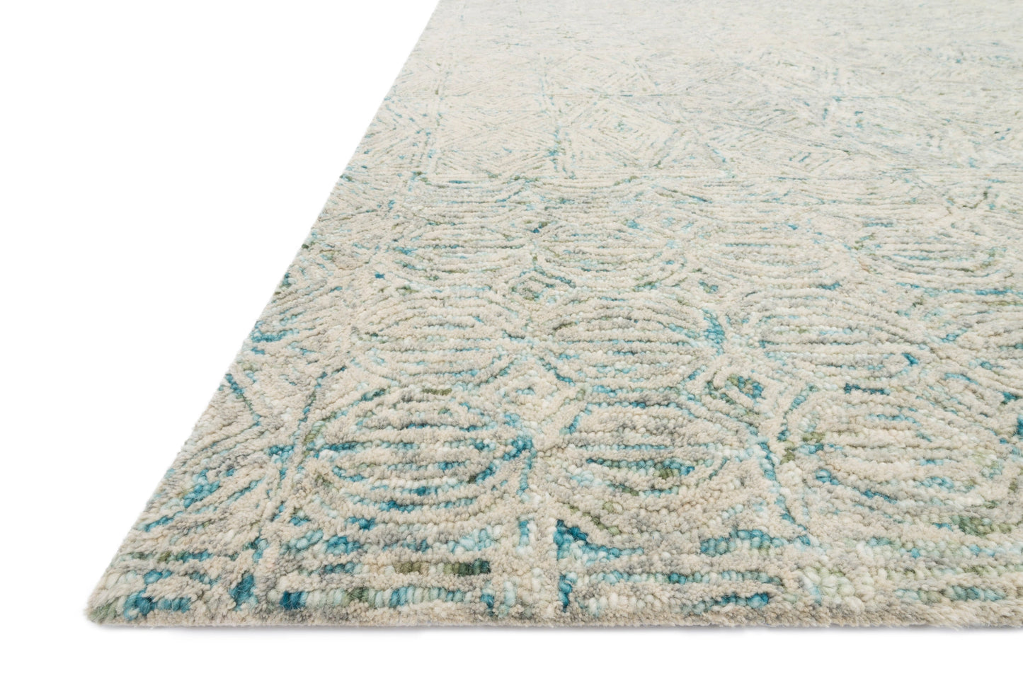 Loloi Peregrine Aqua 2'-6" x 9'-9" Runner Rug