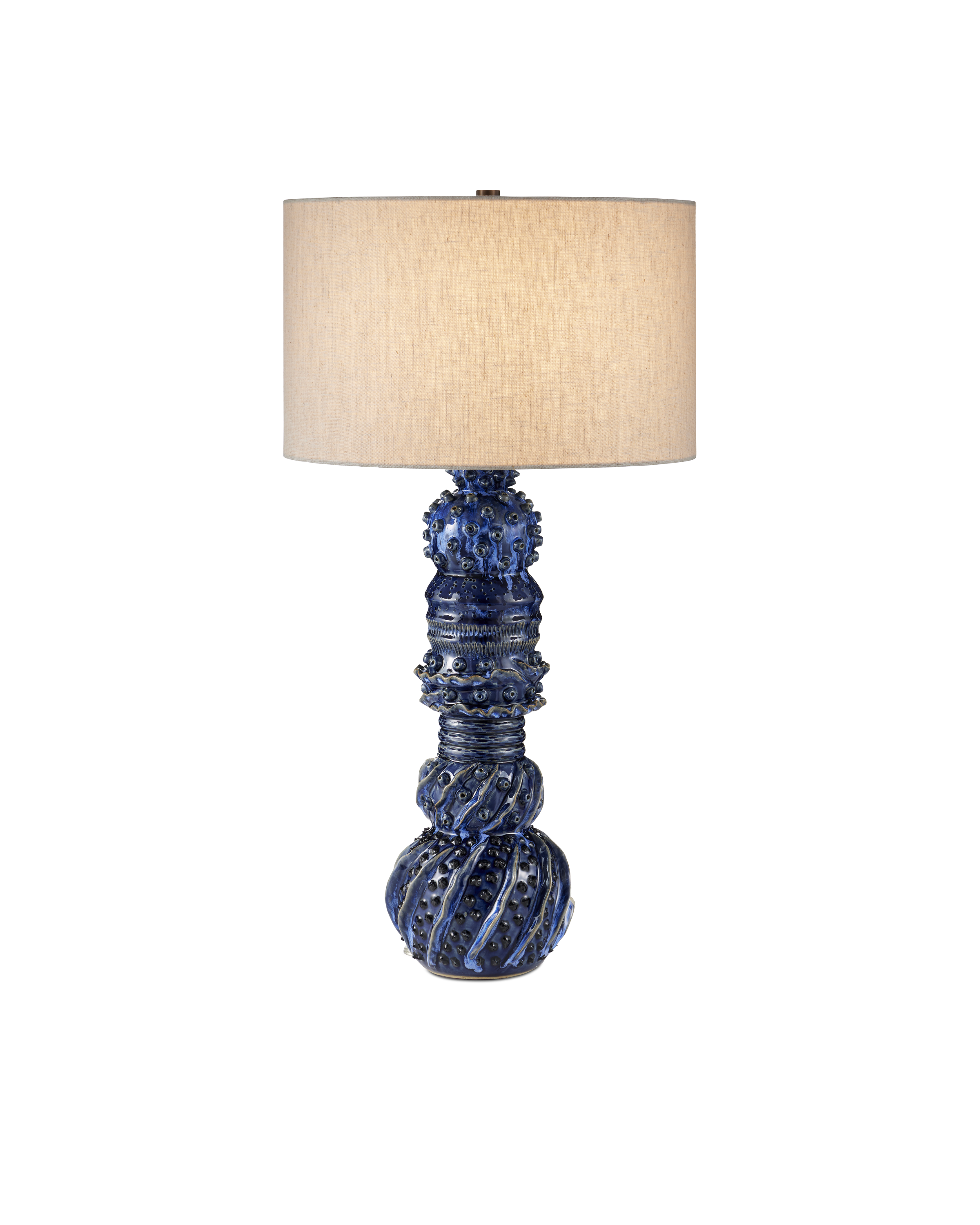 Undersea Dark Blue Table Lamp