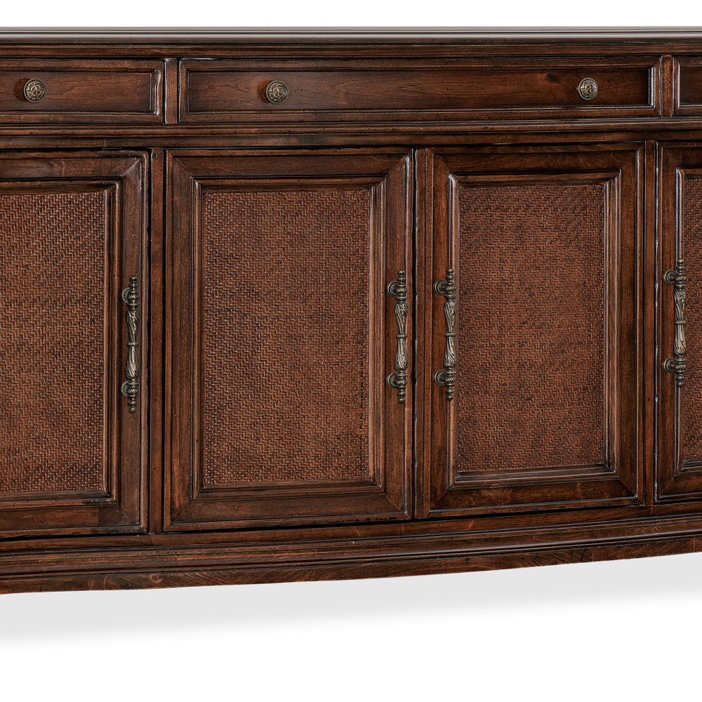 Charleston Four Door-Three Drawer Buffet.