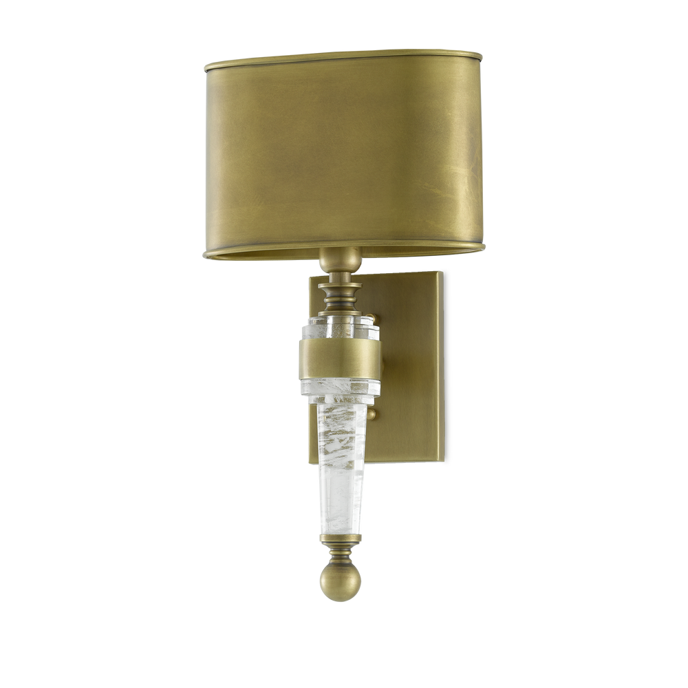 
                      
                        Lindau Brass Wall Sconce
                      
                    