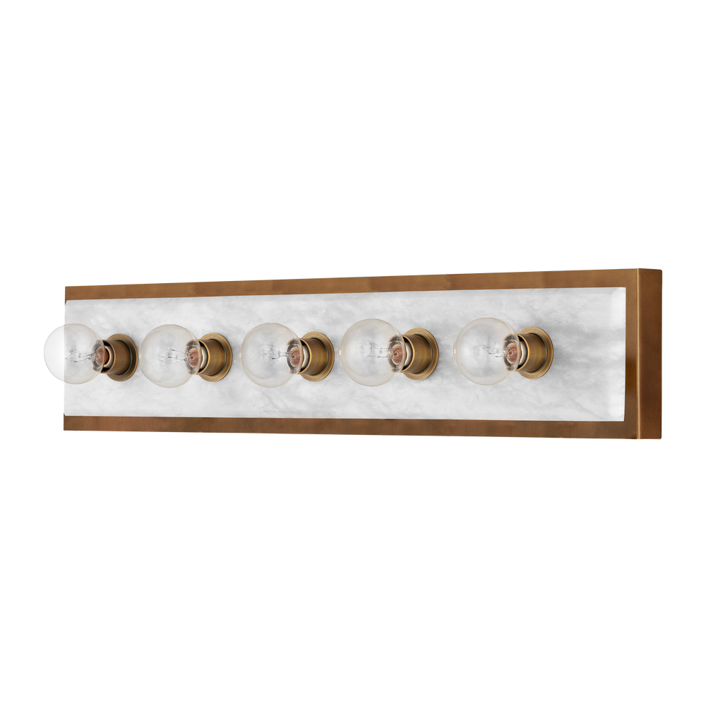 
                      
                        Berdine Large Brass Wall Sconce.
                      
                    
