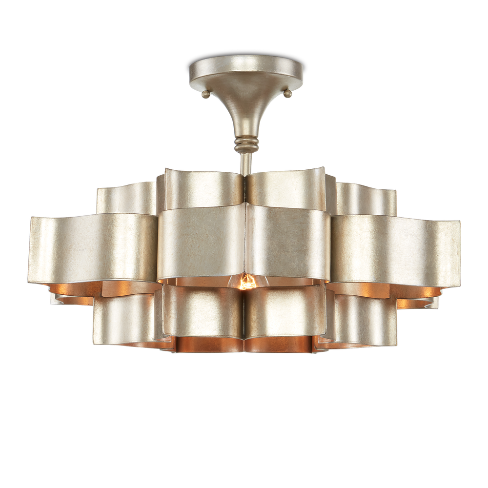 
                      
                        Grand Lotus Small Silver Chandelier
                      
                    
